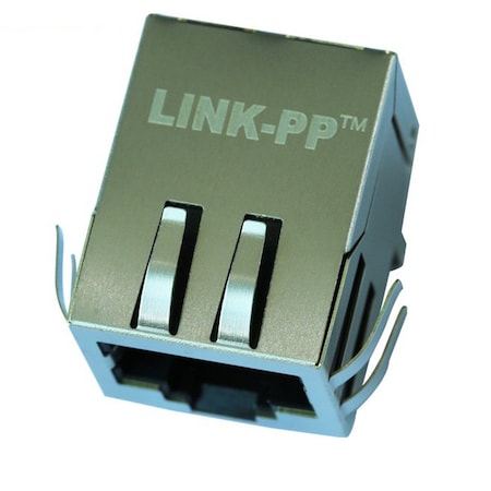 Link-Pp Telecom andDatacomConnector, 8Contact(s), Female, Right Angle, SolderTerminal LPJ0011DNL