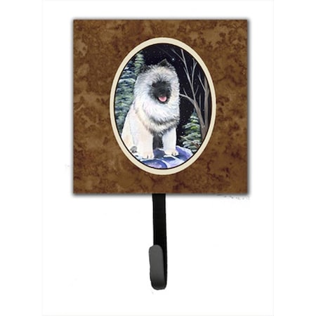 Carolines Treasures Starry Night Keeshond Leash Holder Or Key Hook SS8404SH4