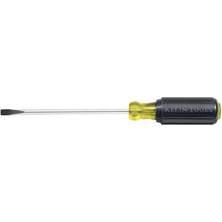 Klein Tools General Purpose Slotted Screwdriver 1/4 in Round 605-10