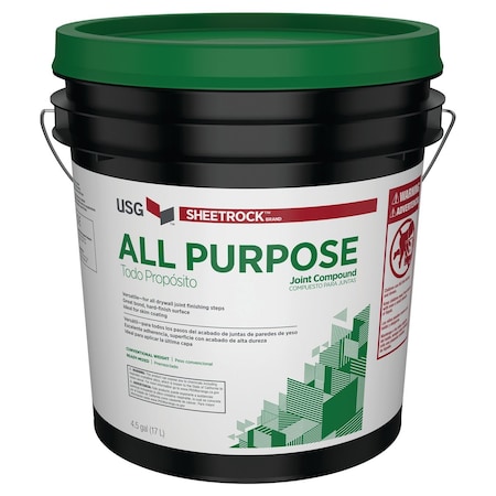 Sheetrock 4.5 Gal. Pre-Mixed All-Purpose Drywall Joint Compound 380501-048