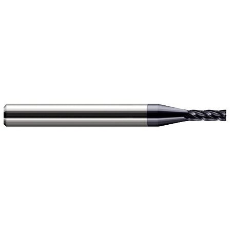 Harvey Tool Miniature End Mill-4 Flute-Square, 743413-C3, AlTiN, 0.6 mm Cutter Diameter, 1.8 mm Length of Cut 743413-C3