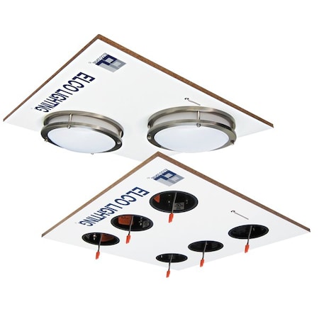 Elco Lighting Elm System Flat Hanging Panel Display DISP-F4LD1