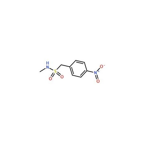 Ak Scientific N-Methyl-1-(4-nitrophenyl)methanesulfonamide (100mg), CAS 85952-29-0 R049-100mg