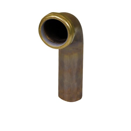 Everflow Slip Joint Waste Bend for Tubular Drain Applications, 20GA Brass 1-1/2"x18" 21918-20