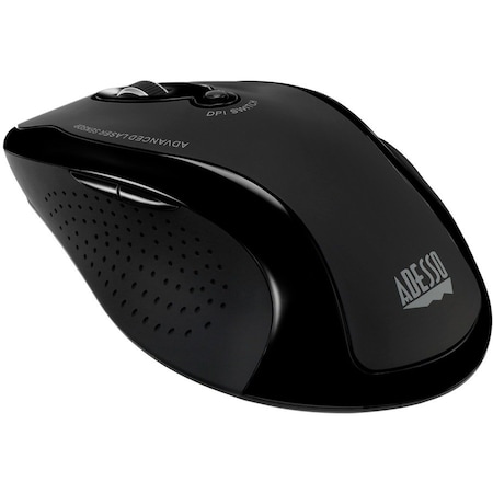 Adesso 2.4GHZ WIRELESS ERGONOMIC LASER SCROLL MOUSE IMOUSEG25