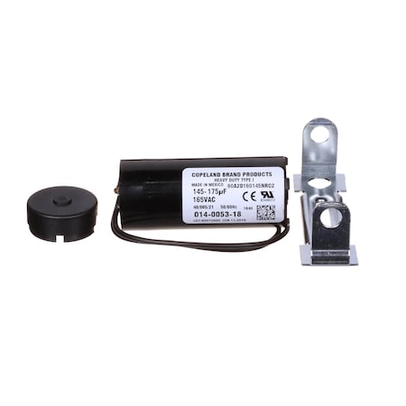 Food Warming Equipment Capacitor, Start, 165 Volt, 50/60HZ, 145-175uF, Round COND-UNIT-F-404-ST-CAP