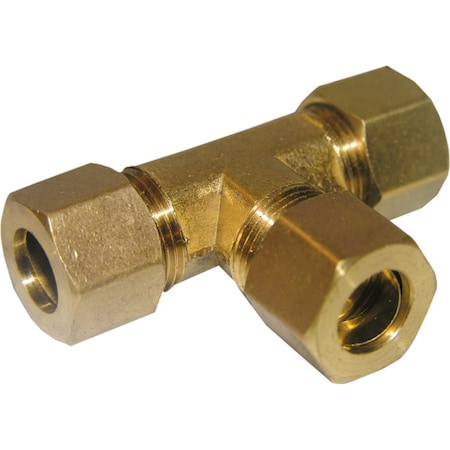 Westlake Pipe & Fittings 1/2''x1/2''x1/2'' Compression Brass Tee 17-6449