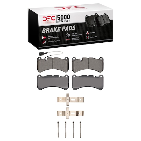 Dfc 5000 Advanced Disc Brake Pad Set,  1551-1116-11