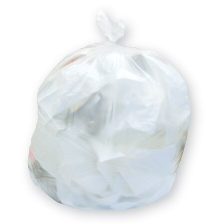 Heritage Bag 43X48 HDPE Natural 17.00 Mic Flat Pack Can Liners 56 Gallon Z8648XN