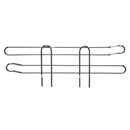 Quantum Storage Systems WIRE SHELVING SIDE LEDGE STAINLESS 12 SL12S