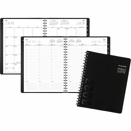 At-A-Glance Contemporary Weekly/Monthly Planner, Vertical-Column Format, 11 x 8.25, 12-Month (Jan to Dec): 2025 70950X05