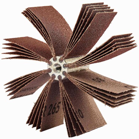 Merit Plain Flap B-8 Bore Polisher 4-3/4 x 1-1 08834154154