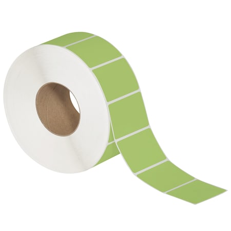 Tape Logic 3 x 2in Green Thermal Transfer Labels THL134GN