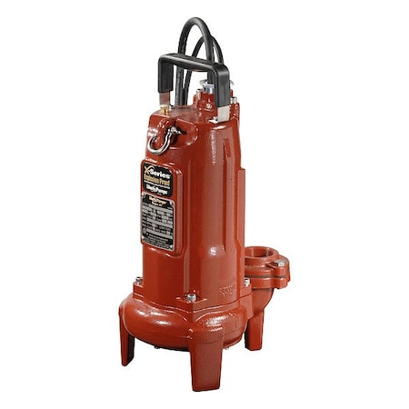 Liberty Pumps SewageEjectorPump, 35ft, 0.75hp XLE74M-3