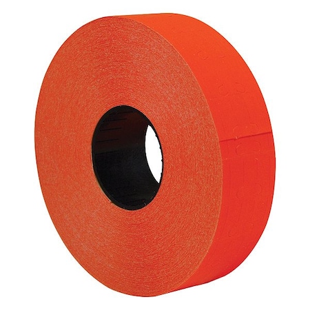 Garvey Pricing Labels, Red, 3/4 in H, 3/8 in W 098613