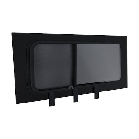 Brixwell 1417mm x 705mm Glass Window for Mercedes Sprinter, Passenger Sliding Cecond Side with Screen DTSPCR011-INT