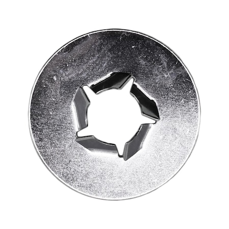Auveco Pushnut Bolt Retainer M6-1.0 Threads 17mm O.D., 100PK 14980