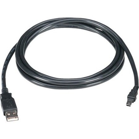 Black Box BLACK BOX Universal Serial Bus USB Cable Version 2.0 USB-A Type Mini B 6-ft. USB06-0006