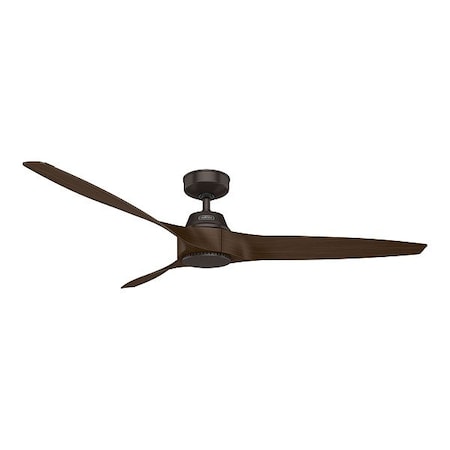 Hunter Ceiling Fan, Black, 60 in Dia, 3 Blade 53649