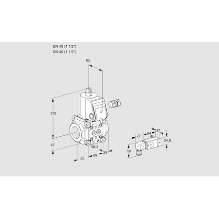 Honeywell Kromschroder VAS240R/NW KS88001251