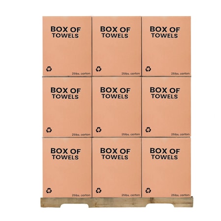 Supremeplus White Half Towel Rags 20 in x 20 in, 675 lbs. Pallet, 27x 25 lbs. Boxes, 27PK SP-3197