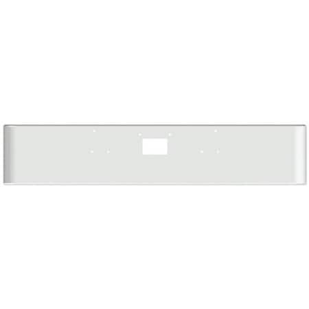 Replacement For Peterbilt 379 Year 1993 18In Economy Chrome Texas Rolled End Bumper 10 Gauge W/ Tow