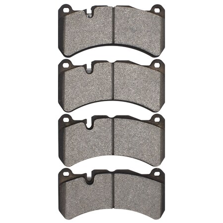 Dynamic Friction Co DFC 5000 Advanced Brake Pads - Low Metallic 1551-1116-00