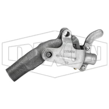 Dixon Drum Gate Valve, 3/4 in, MNPT, Iron Body D71