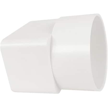 Cool Kitchen 2 x 3 x 3 in. PVC Downspout Adapter CO2533355
