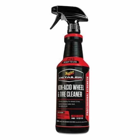Meguiars Detailer Non-Acid Wheel and Tire Cleaner, 32 oz DRTU14332