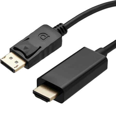 Sanoxy Display Port DP to HDMI Cable Adapter Converter Audio Video PC HDTV 1080P 60Hz (15FT) SNX-CABLE132