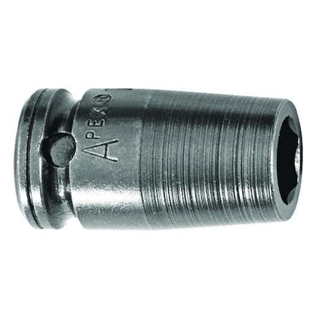 Apex Impact Socket, Square, 1/4" Drive, 8MM11 8MM11