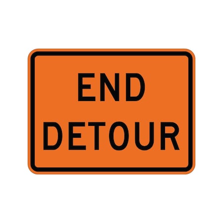 Sign Solutions Usa Traffic Sign, 24 in Width, Aluminum Sign, Horizontal Rectangle DUS06DFO2418M4-8A