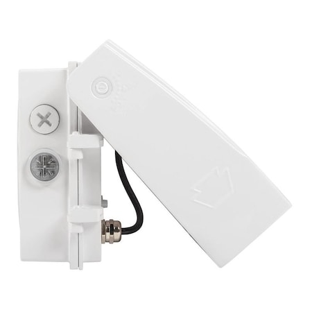 Keystone 35W LED Adjustable Wall Pack, Power Select 35/25/15W, Color Select 30/40/50K, 120-277V Input, White KT-WPLED35PS-S3-8CSB-VDIM-W