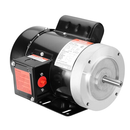 Vevor 0.75HP Electric Motor 1725RPM AC115/230V 56C Frame 1-Phase 5/8 in Key Shaft SY-3/4HP-4P-B34-C