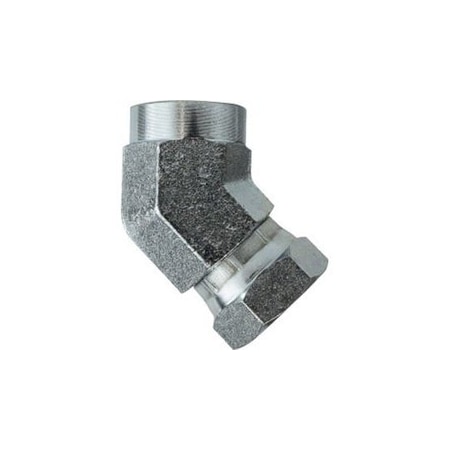 Midland Industries ELBOW SWVL 45 1/2IN FPT 1/2IN FNPSM STL 150488