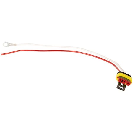 Grote Lighting Hard-Shell Connector Pigtails, 18 GA, 10in Length, 3-Way Hard Shell, 2-Wire,  66862