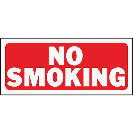 Hy-Ko Plastic Sign No Smoking 23003