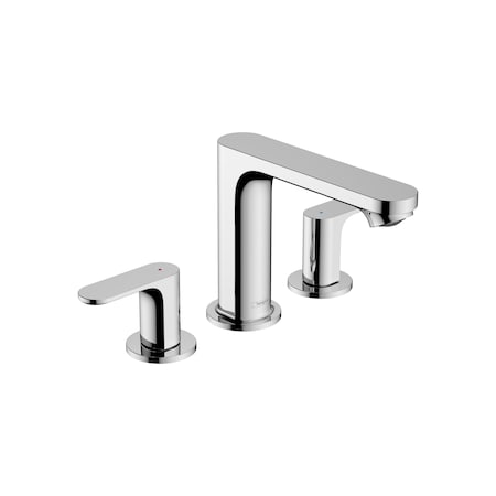 Hansgrohe Rebris S Widespread Faucet 110 with Pop-Up Drain, 1.2 GPM in Chrome 72530001