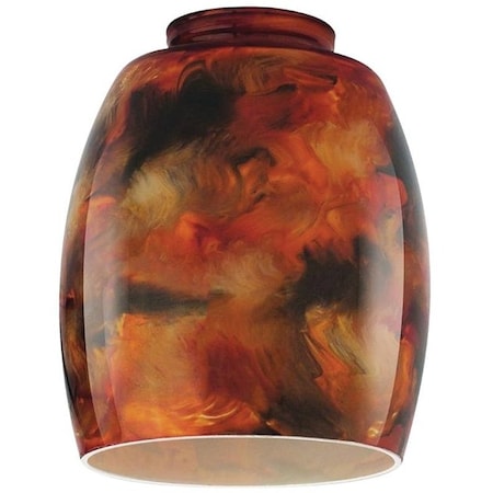 Westinghouse Light Shade, Pendant, Glass, Brown/Yellow 8131100