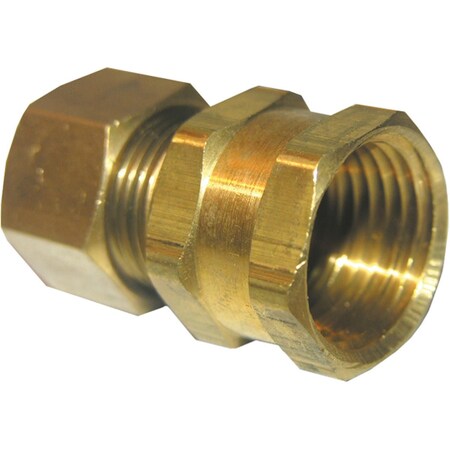 Westlake Pipe & Fittings 1/2'' Cx1/2'' FPT Brass Compression Adapter 17-6651