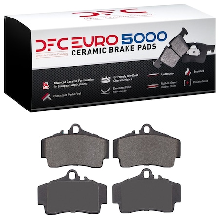 Dfc 5000 Euro Ceramic, Disc Brake Pad Set, 1600-0738-00