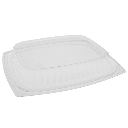 Pitt Plastics Dome OPS Lid for Deli Containers For 24 & 32oz, Clear YCI852010000