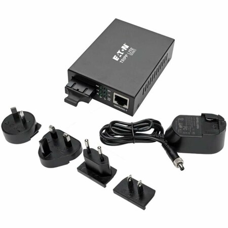 Eaton Tripp Lite Series Gigabit Multimode Fiber to Ethernet Media Converter, 10/100/1000 SC, N785-INT-SC-MM