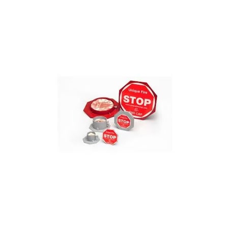 Unique Fire Stop Products Smooth Endcaps for Empty SF-1 Unique Fire Stop Smooth Sleeve SEC-1