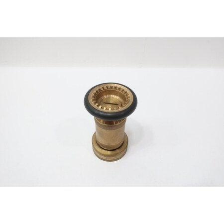 Elkhart FIRE TANKER TRUCK HOSE NOZZLE BRASS 1-1/2IN L-205-EB