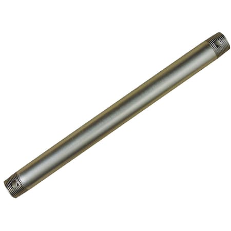 Hunter Nickel 3/4'' Dia. X 12'' L. Downrod for 9 Ft. Ceilings 26019