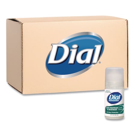 Dial Anti-Perspirant Deodorant, Crystal Breeze, 1.5 oz, Roll-On Bottle, PK48 DIA 07686