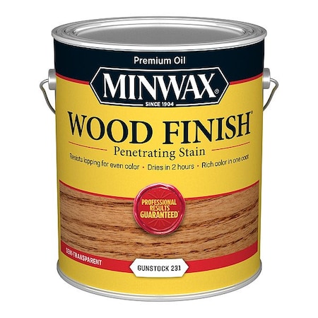 Minwax Wood Stain, 1 gal, Gunstock 710880000