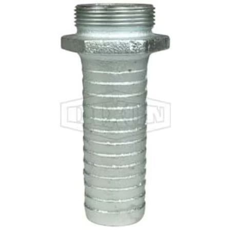 Dixon Long Shank Coupling, 2 in Nominal, Male NPSM x Hose End Style, Domestic MLS25